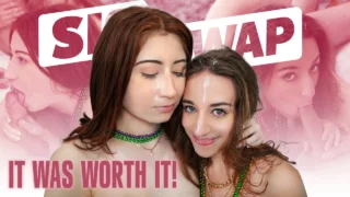 Naughty Step Sisters Ava Davis & Venice Rose Earn Their Mardi Gras Beads And Fuck StepBros – SisSwap